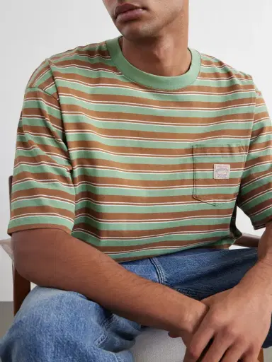 Polo Ralph Lauren Striped Cotton-Jersey T-Shirt - Men | Thumbnail 5 Polo Ralph Lauren Striped Cotton-Jersey T-Shirt - Men | Thumbnail 5