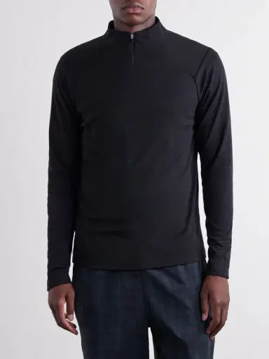 Literary Sport Claude Merino Wool and Coolmax®-Blend Running Top - Men | Thumbnail 3 Literary Sport Claude Merino Wool and Coolmax®-Blend Running Top - Men | Thumbnail 3