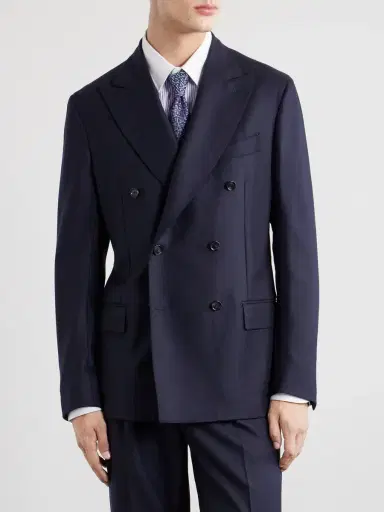 De Petrillo Sorrento Wool-Twill Suit Jacket - Men | Thumbnail 3 De Petrillo Sorrento Wool-Twill Suit Jacket - Men | Thumbnail 3