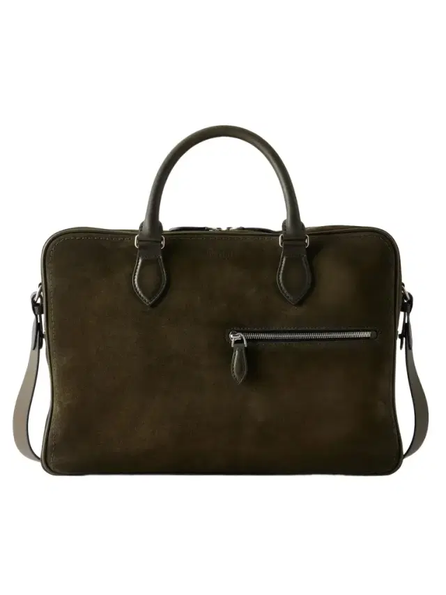 Berluti F088 Leather-Trimmed Suede Briefcase - Men