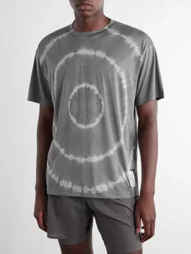 Satisfy Logo-Print Tie-Dyed AuraLite™ T-Shirt - Men | Thumbnail 3 Satisfy Logo-Print Tie-Dyed AuraLite™ T-Shirt - Men | Thumbnail 3