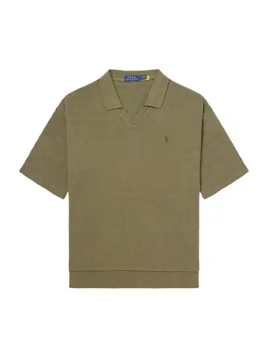 Polo Ralph Lauren Logo-Embroidered Textured-Cotton Polo Shirt - Men | Thumbnail 1 Polo Ralph Lauren Logo-Embroidered Textured-Cotton Polo Shirt - Men | Thumbnail 1