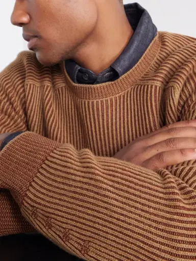 Sease Dinghy Ribbed Cashmere Sweater - Men | Thumbnail 5 Sease Dinghy Ribbed Cashmere Sweater - Men | Thumbnail 5