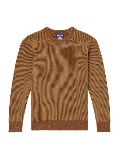 Sease Dinghy Ribbed Cashmere Sweater - Men | Thumbnail 1 Sease Dinghy Ribbed Cashmere Sweater - Men | Thumbnail 1