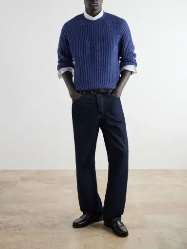 Sease Ribbed Cashmere Sweater - Men | Thumbnail 2