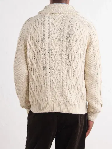 Polo Ralph Lauren Cable-Knit Cotton Cardigan - Men | Thumbnail 4 Polo Ralph Lauren Cable-Knit Cotton Cardigan - Men | Thumbnail 4