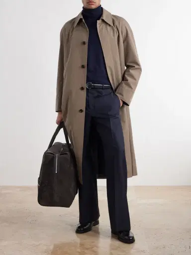 Métier Racer 53 Suede Weekend Bag - Men | Thumbnail 3 Métier Racer 53 Suede Weekend Bag - Men | Thumbnail 3