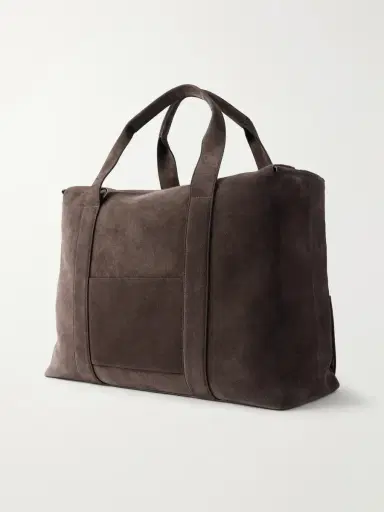 Métier Racer 53 Suede Weekend Bag - Men | Thumbnail 4 Métier Racer 53 Suede Weekend Bag - Men | Thumbnail 4