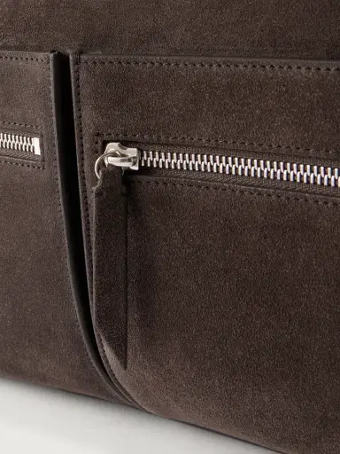 Métier Racer 53 Suede Weekend Bag - Men | Thumbnail 5 Métier Racer 53 Suede Weekend Bag - Men | Thumbnail 5