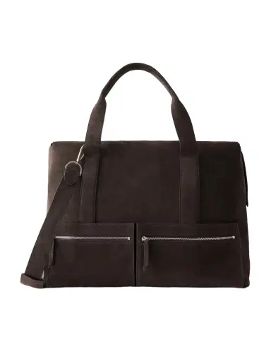 Métier Racer 53 Suede Weekend Bag - Men | Thumbnail 1 Métier Racer 53 Suede Weekend Bag - Men | Thumbnail 1