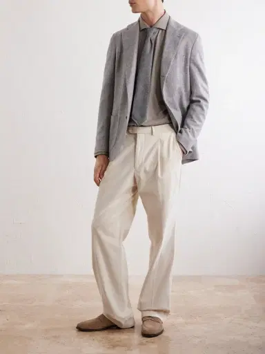 De Petrillo Posillipo Wool and Cashmere-Blend Blazer - Men | Thumbnail 2 De Petrillo Posillipo Wool and Cashmere-Blend Blazer - Men | Thumbnail 2