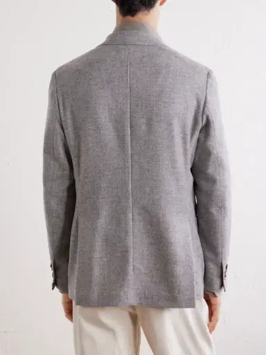 De Petrillo Posillipo Wool and Cashmere-Blend Blazer - Men | Thumbnail 4 De Petrillo Posillipo Wool and Cashmere-Blend Blazer - Men | Thumbnail 4