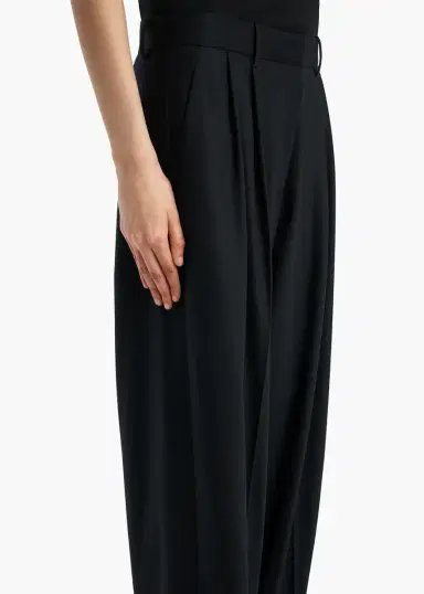 Khaite August Pant In Black Wool | Thumbnail 5 Khaite August Pant In Black Wool | Thumbnail 5