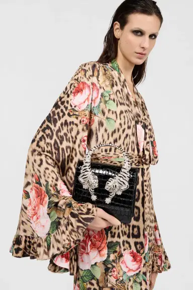 Roberto Cavalli Medium Roar Bag | Thumbnail 2 Roberto Cavalli Medium Roar Bag | Thumbnail 2