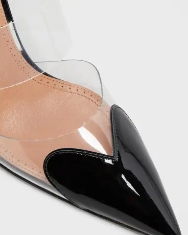 Alaïa Coeur Clear Cap-Toe Mule Pumps | Thumbnail 6