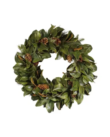 Winward Home Magnolia & Mixed Pine Wreath | Thumbnail 1