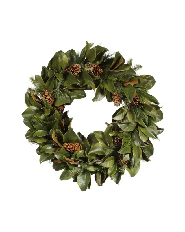 Winward Home Magnolia & Mixed Pine Wreath