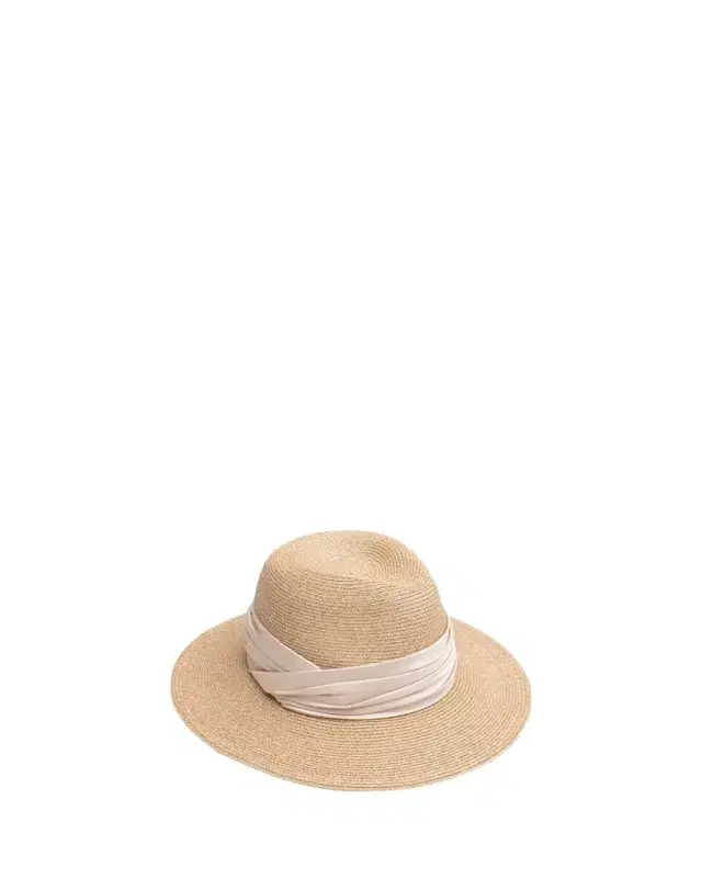 Eugenia Kim Courtney Straw Fedora With Twisted Band
