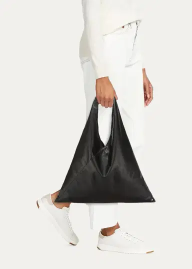 MM6 MAISON MARGIELA Classic Japanese Leather Shoulder Bag | Thumbnail 2 MM6 MAISON MARGIELA Classic Japanese Leather Shoulder Bag | Thumbnail 2
