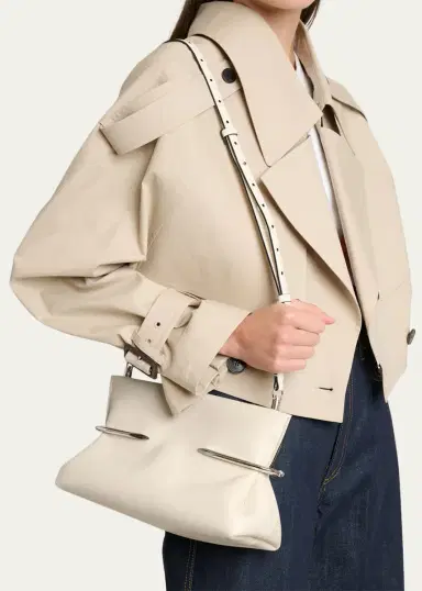 Givenchy Pinch Soft Leather Clutch Bag | Thumbnail 2