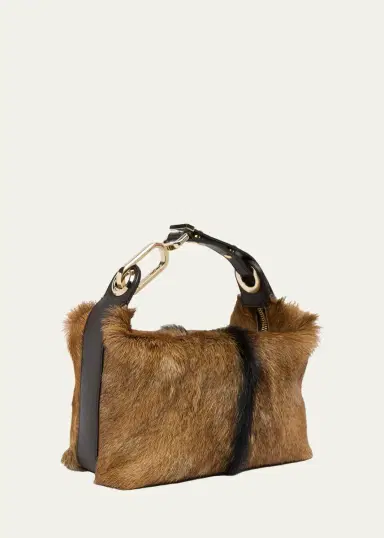 Christian Louboutin Flo Calf Hair Pouch Bag | Thumbnail 2