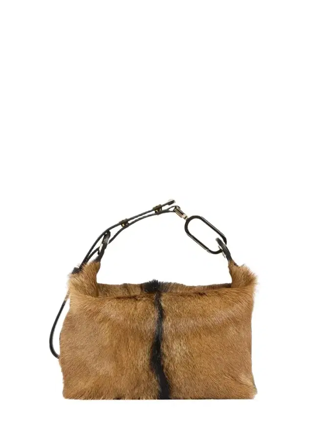 Flo Calf Hair Pouch Bag
