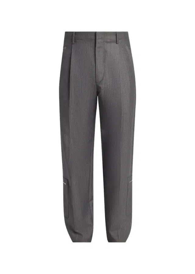 Bottega Veneta Men's Cargo Pocket Shadow Stripe Pleated Trousers