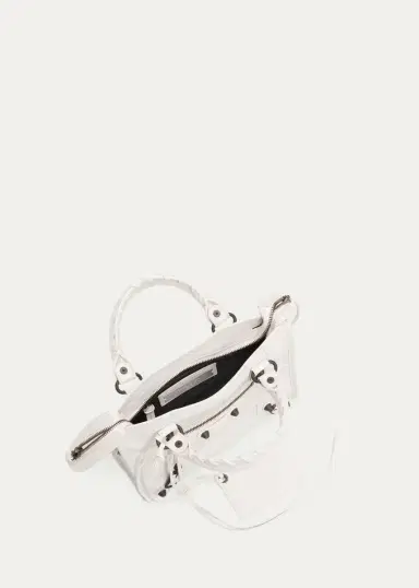 Balenciaga Le City Mini Leather Top-Handle Bag | Thumbnail 3 Balenciaga Le City Mini Leather Top-Handle Bag | Thumbnail 3