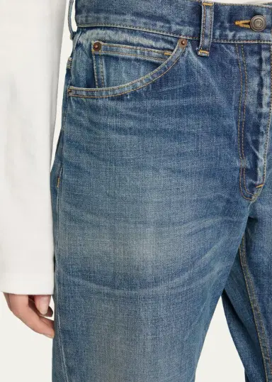 The Row Dinni Low-Rise Straight-Leg Jeans | Thumbnail 5 The Row Dinni Low-Rise Straight-Leg Jeans | Thumbnail 5
