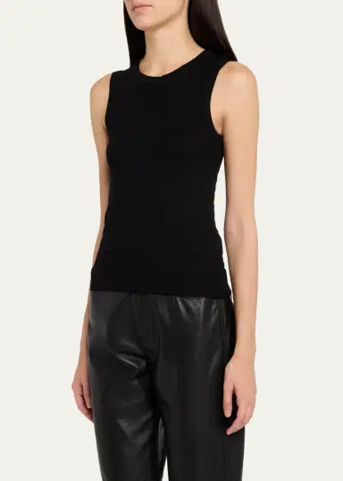 MAJESTIC FILATURES Soft Touch Rib Knit Tank Top | Thumbnail 4 MAJESTIC FILATURES Soft Touch Rib Knit Tank Top | Thumbnail 4