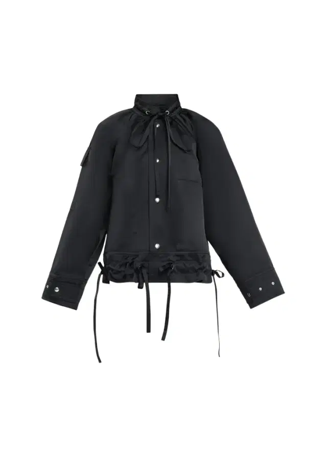 Plan C Tech Satin Stand-Collar Jacket