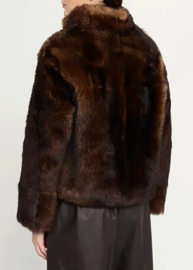 Yves Salomon Lamb Shearling Short Coat | Thumbnail 3
