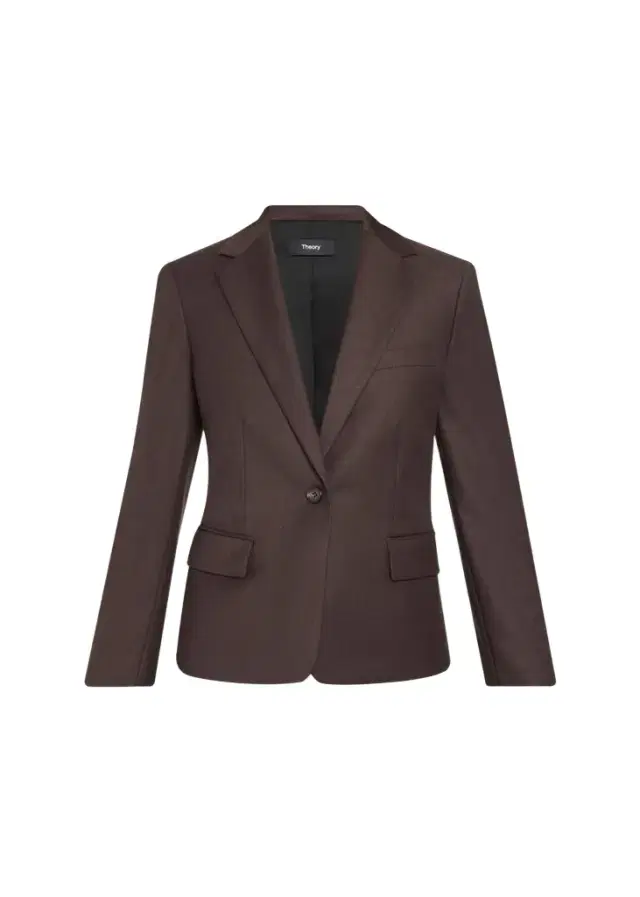 Theory One-Button Slim Single-Breasted Blazer