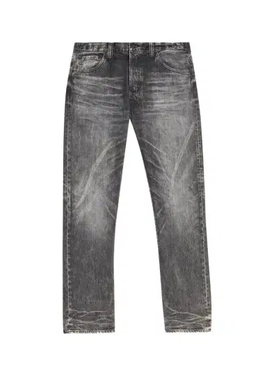 Master Craft Union Men's Straight-Leg Fade-Effect Cotton Jeans | Thumbnail 1 Master Craft Union Men's Straight-Leg Fade-Effect Cotton Jeans | Thumbnail 1