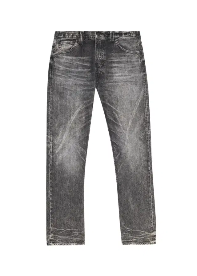 Master Craft Union Men's Straight-Leg Fade-Effect Cotton Jeans