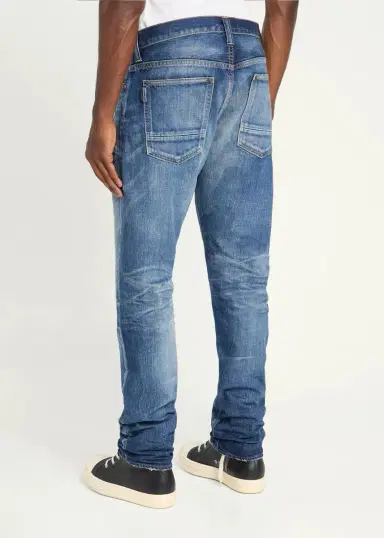 Master Craft Union Men's Straight-Leg Faded Denim Jeans | Thumbnail 3 Master Craft Union Men's Straight-Leg Faded Denim Jeans | Thumbnail 3