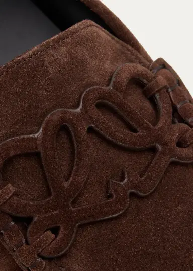 Loewe Double L Suede Loafers | Thumbnail 5 Loewe Double L Suede Loafers | Thumbnail 5