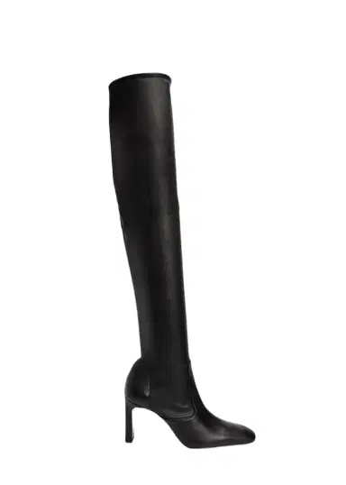 TOTEME Over-the-Knee Stretch Leather Boots | Thumbnail 1