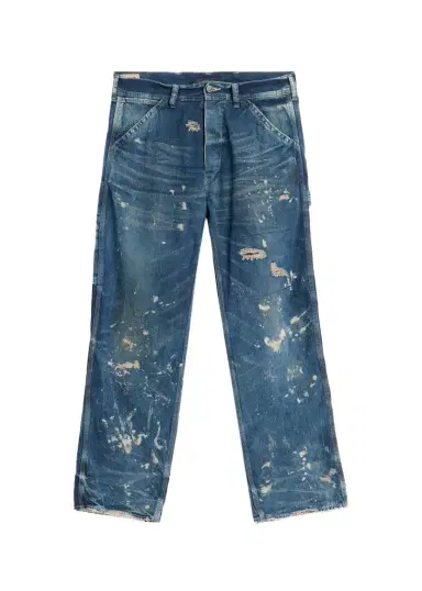 Master Craft Union Men's Distressed Cotton Carpenter Jeans | Thumbnail 1
