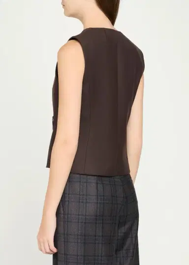 Theory Double-Breasted Wrap Vest | Thumbnail 3