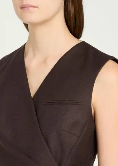 Theory Double-Breasted Wrap Vest | Thumbnail 5
