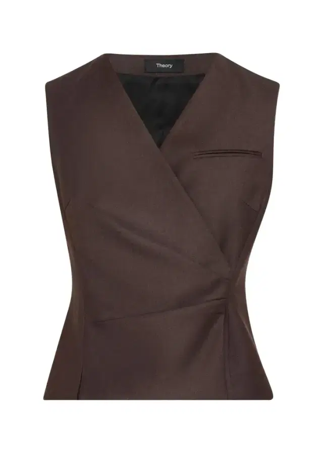 Theory Double-Breasted Wrap Vest