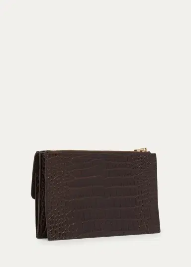 TOM FORD Boutique Small Croc-Embossed Leather Clutch Bag | Thumbnail 8 TOM FORD Boutique Small Croc-Embossed Leather Clutch Bag | Thumbnail 8
