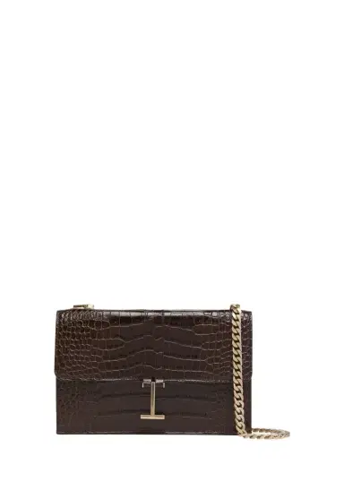 TOM FORD Boutique Small Croc-Embossed Leather Clutch Bag | Thumbnail 1 TOM FORD Boutique Small Croc-Embossed Leather Clutch Bag | Thumbnail 1
