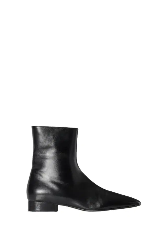 The Row Cindy Leather Ankle Boots