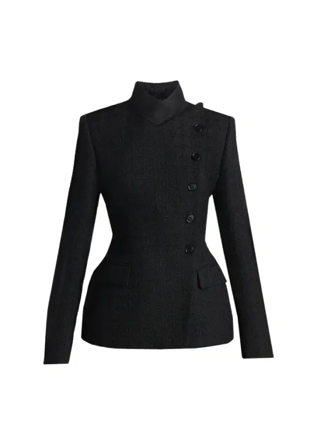 Alexander McQueen Light Tweed Single-Breasted Jacket