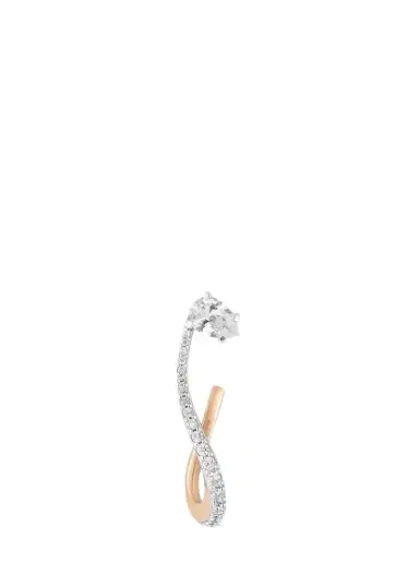 Marie Mas 18K Nova Diamond Cuff Earring, Single | Thumbnail 1