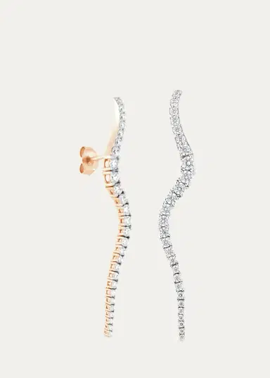 Marie Mas 18K Diamond Twinkle Earrings | Thumbnail 3 Marie Mas 18K Diamond Twinkle Earrings | Thumbnail 3