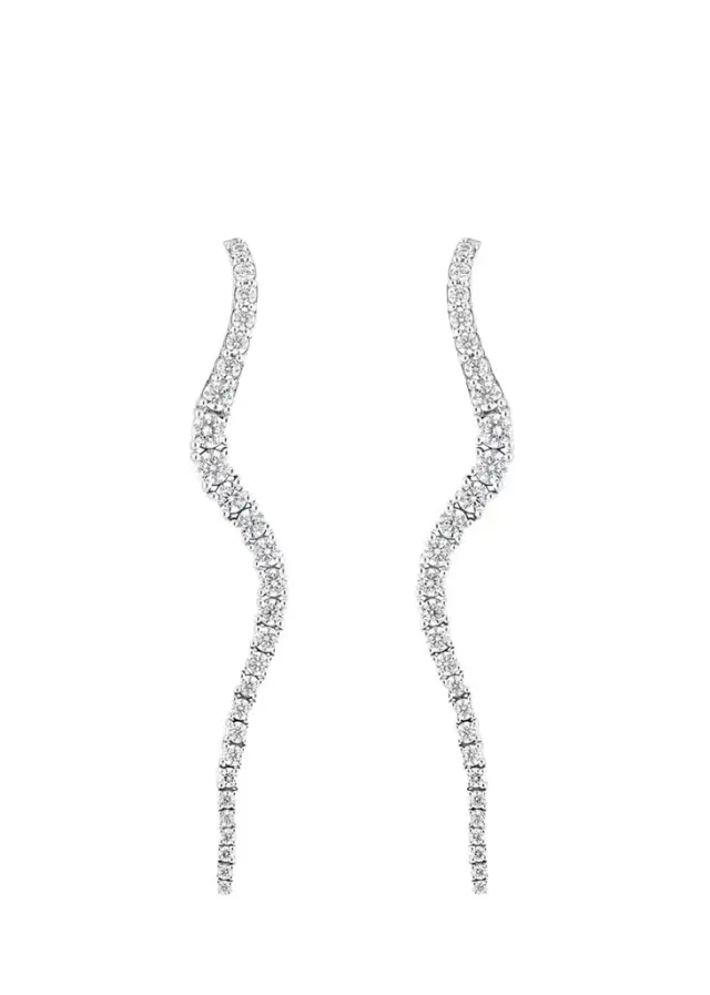 18K Diamond Twinkle Earrings