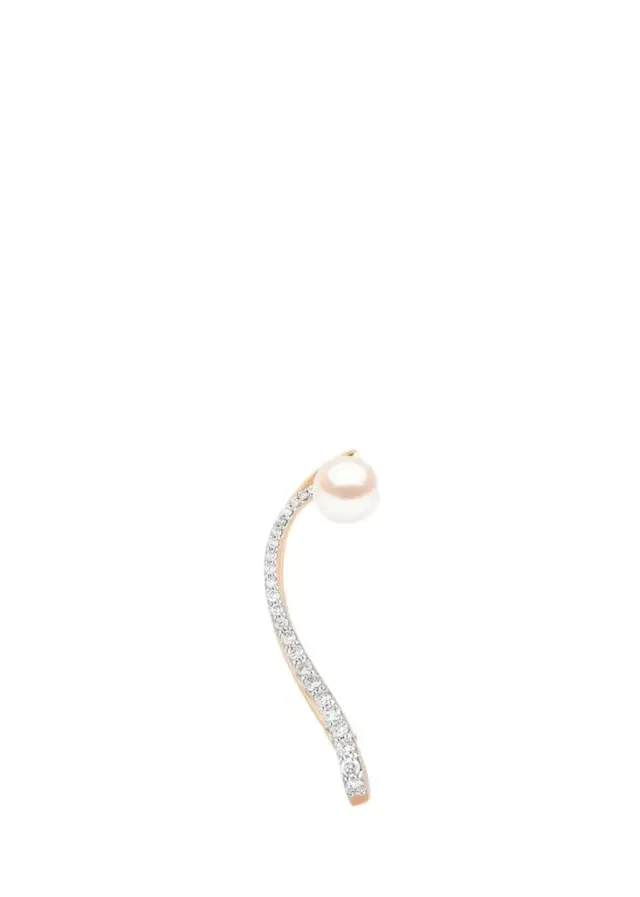 Marie Mas 18K Pearl Astral Earring, Single